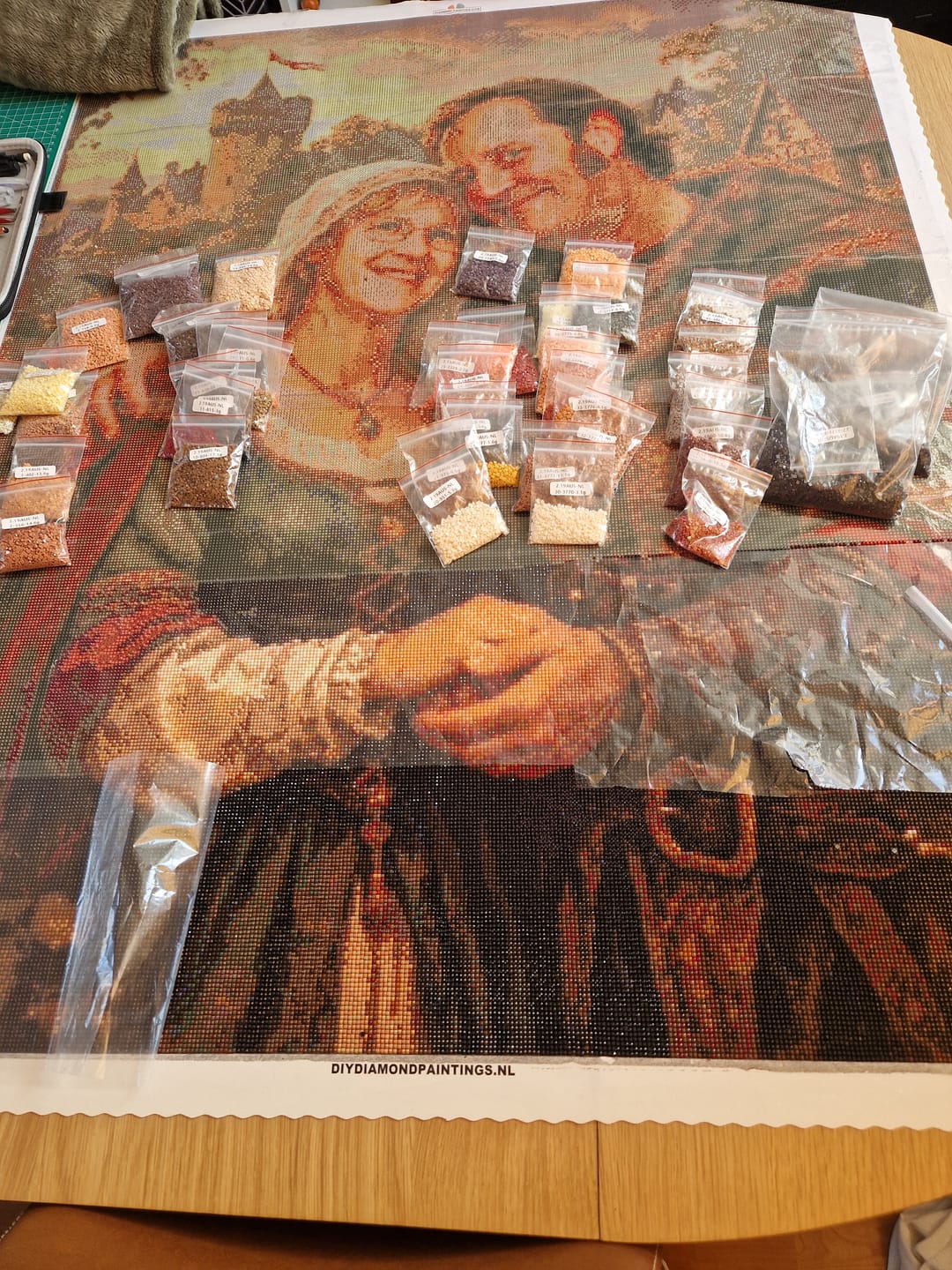 Customer photo review of Diamond Painting Eigen Foto (New)