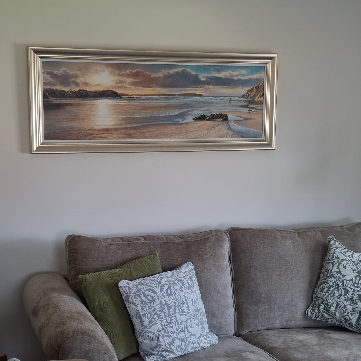 Customer photo review of Walking The Dog At Dusk By Duncan Palmar