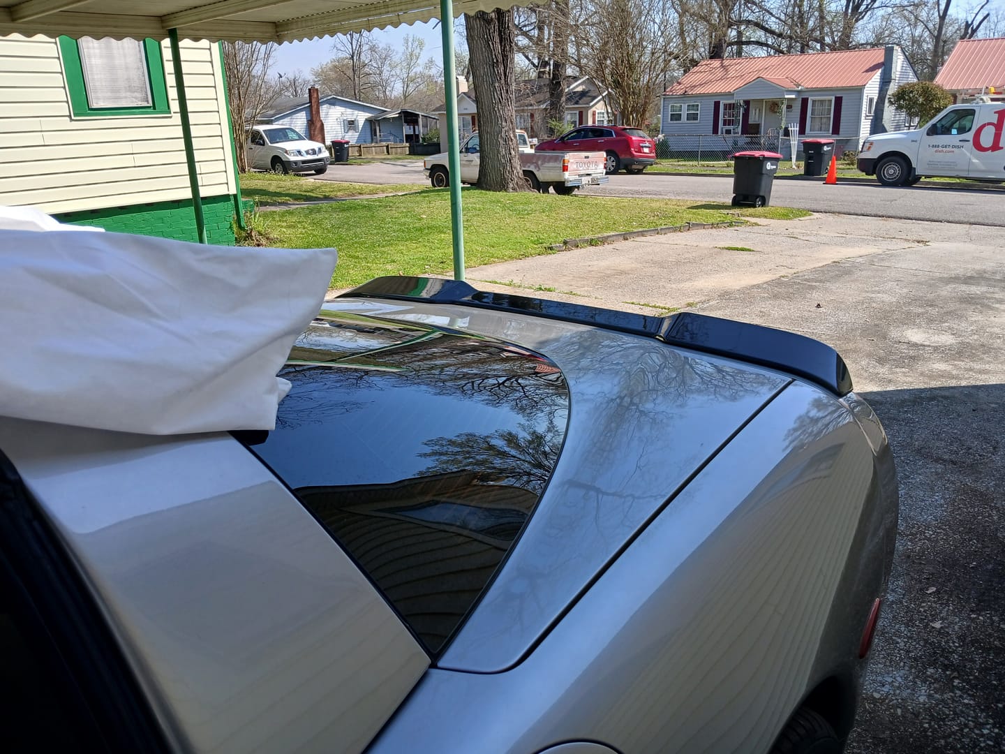 Customer photo review of Corvette C5 ZR1 Extended Rear Trunk Spoiler