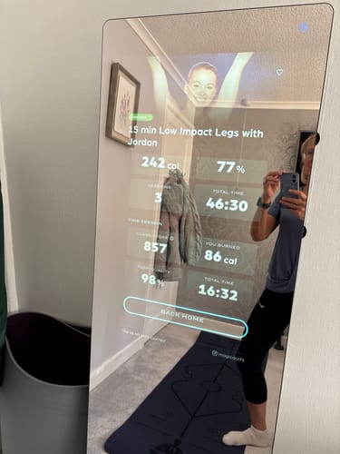 Customer photo review of MAGIC AI: Fitness Smart Mirror