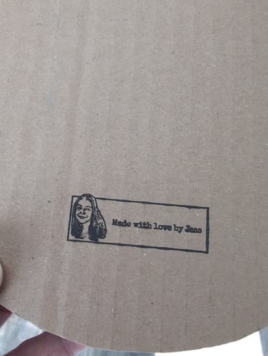 Customer photo review of Face Stamp﹘Self Inking Stamp 2¼" x ¾" (4913)﹘US