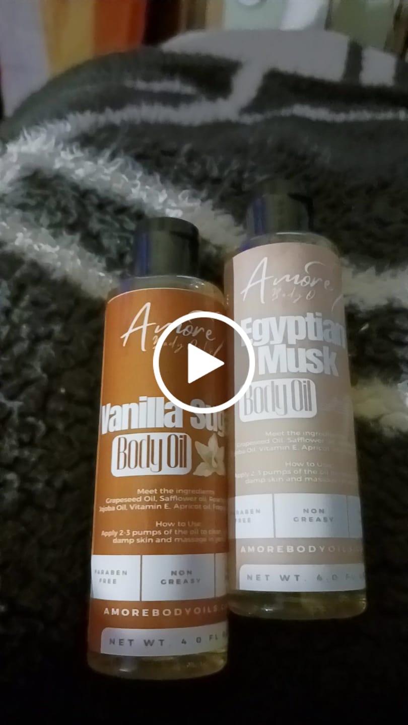 Customer video review of Egyptian Musk - Body Oil