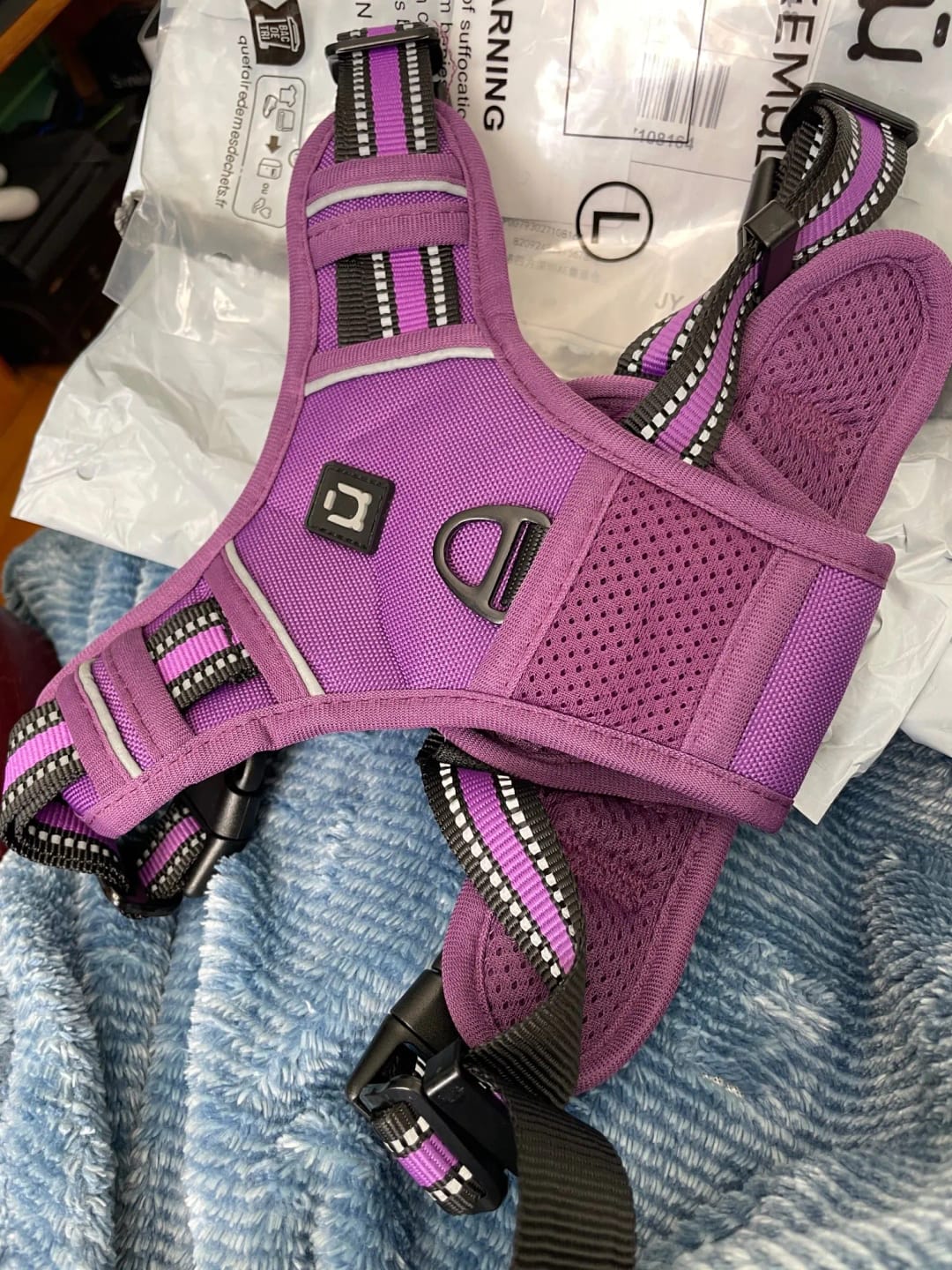 Customer photo review of TruePet Anti-Zug Hundegeschirr | No-Pull mit Front-D-Ring (Zinklegierung) | Air-Mesh Gepolstert | Reflektierend | 9 Farben | S-XL