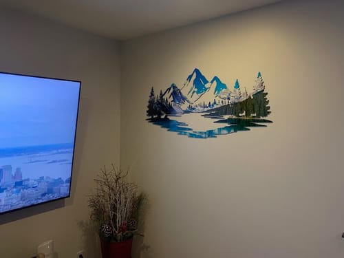 Customer photo review of Banff National Park Printed Wall Art