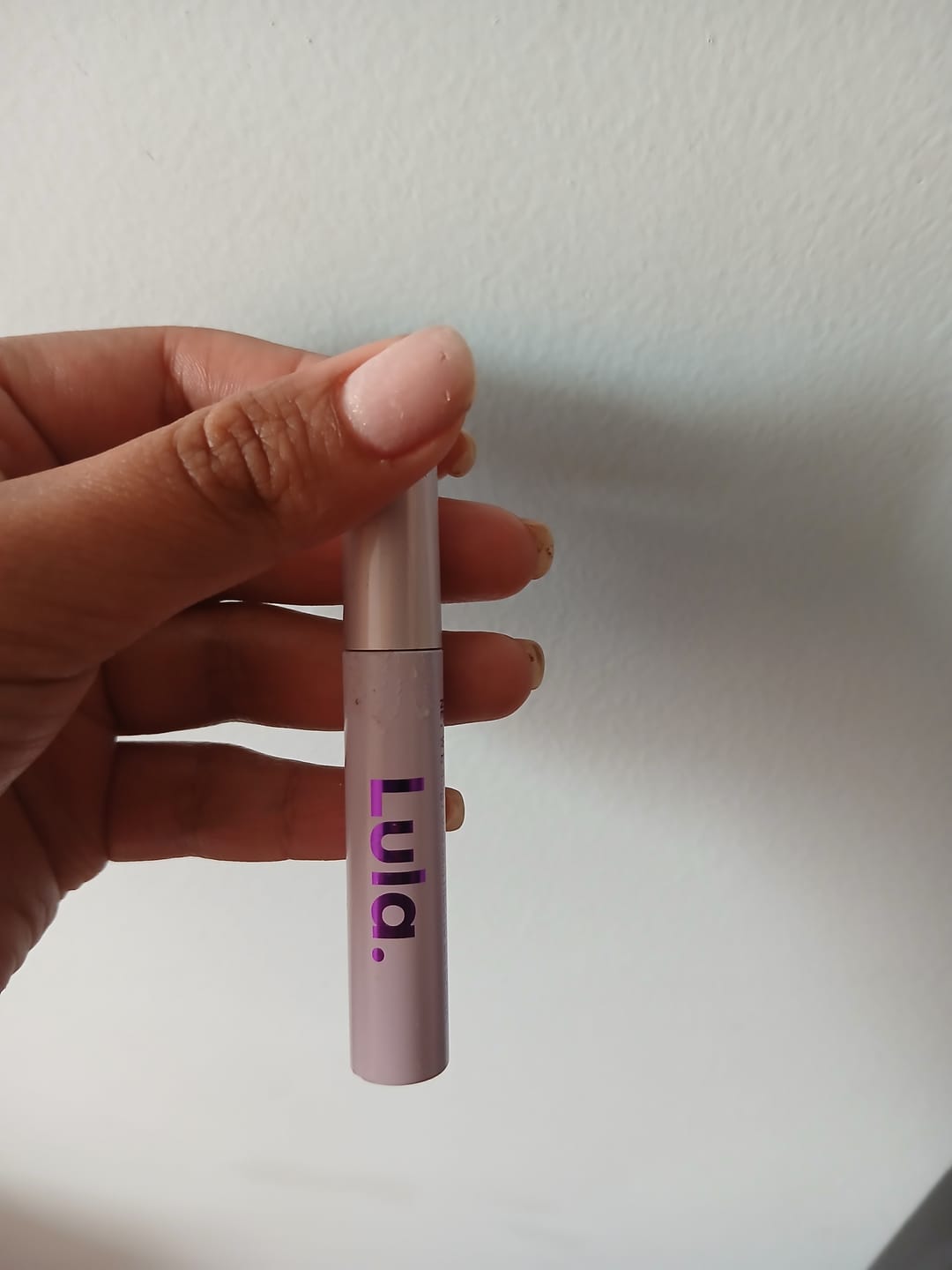 Customer photo review of PEGA PARA PESTAÑAS TRANSPARENTE