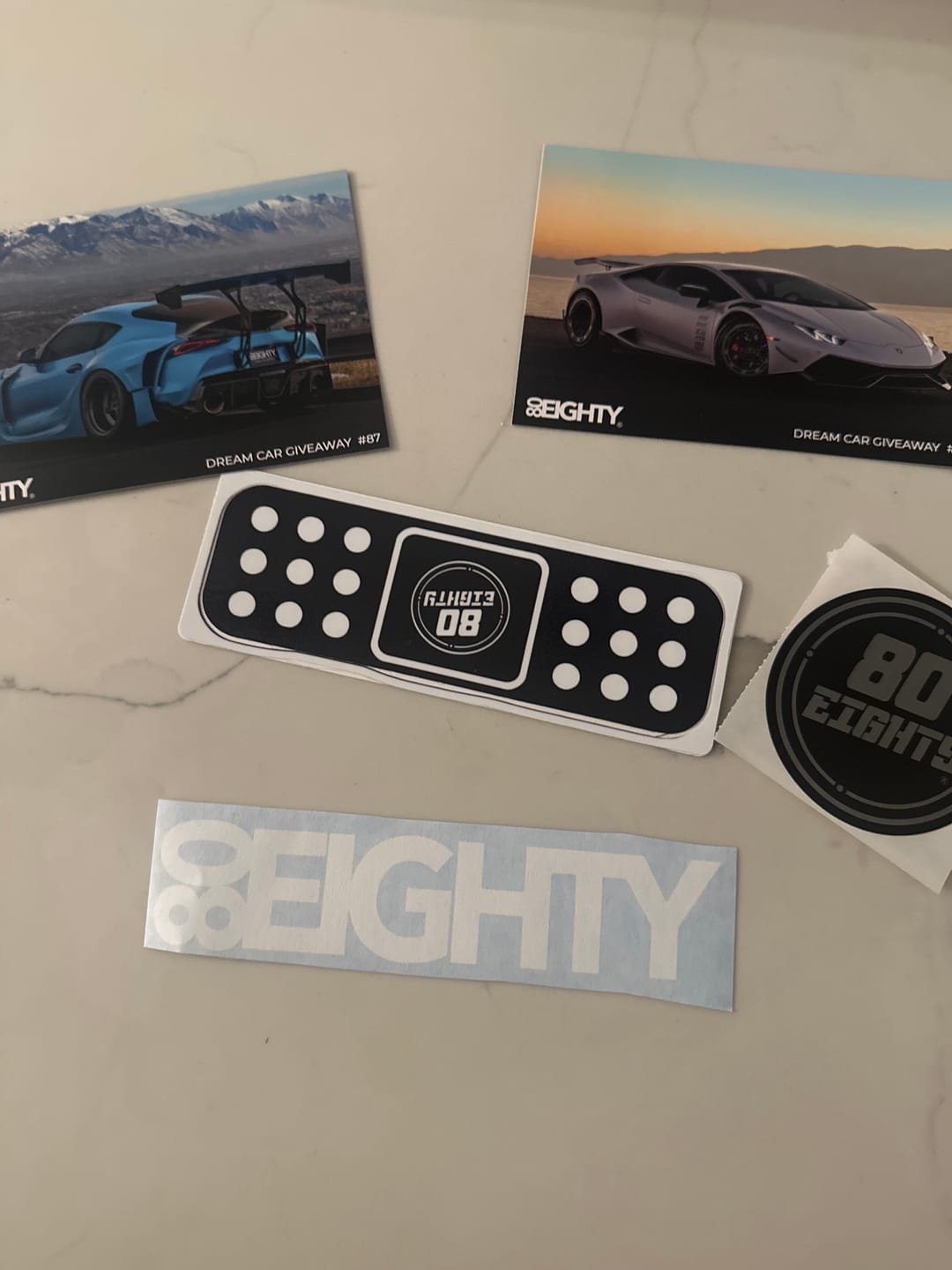 Customer photo review of 80Eighty® Bandaid Vinyl Sticker