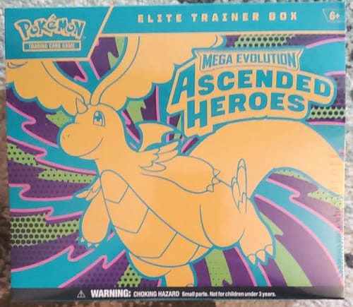 Customer photo review of Pokemon Ascended Heroes Elite Trainer Box
