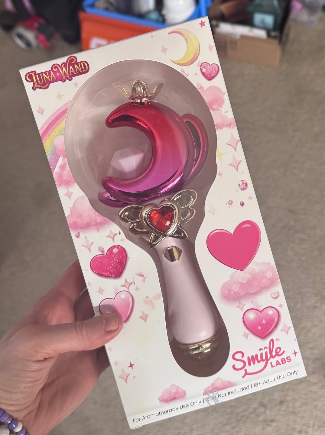 Customer photo review of Luna Wand Cart Battery (Limited Edition)