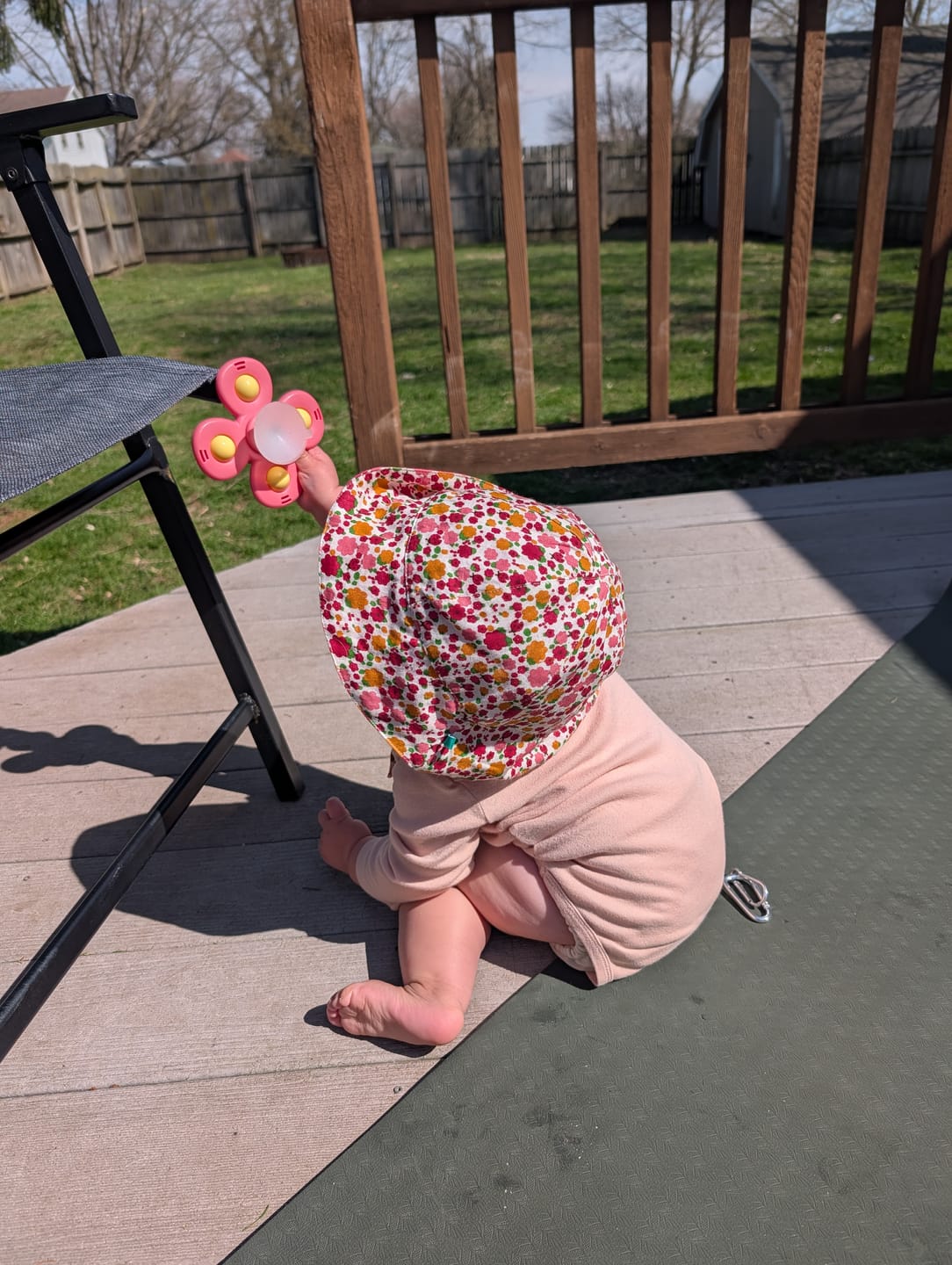 Customer photo review of Ladybird Days Reversible Sunhat