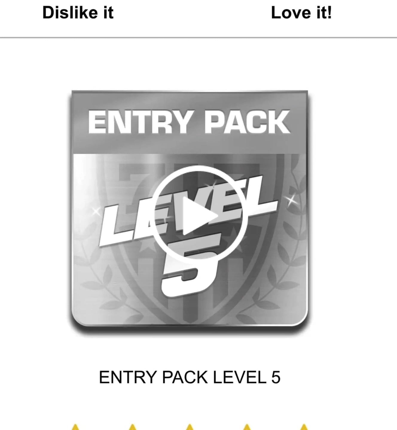 Customer video review of ENTRY PACK LEVEL 5