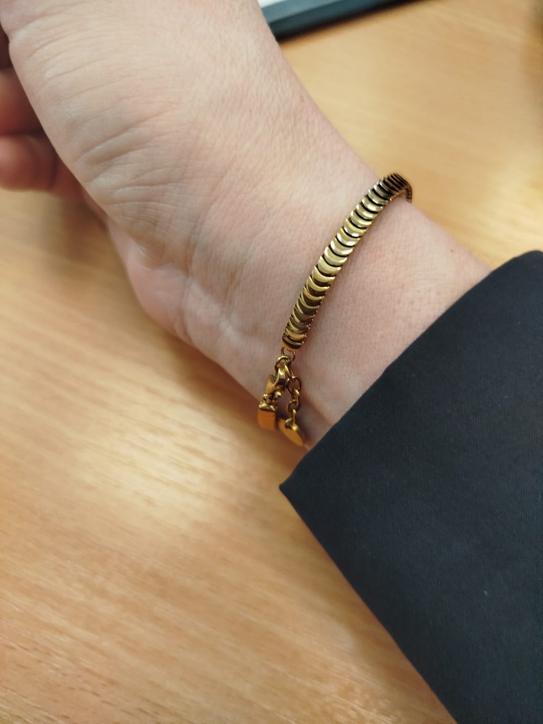 Customer photo review of Nylah Bracelet
