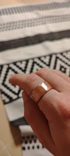 Customer photo review of Ankit - Bague Cuivre