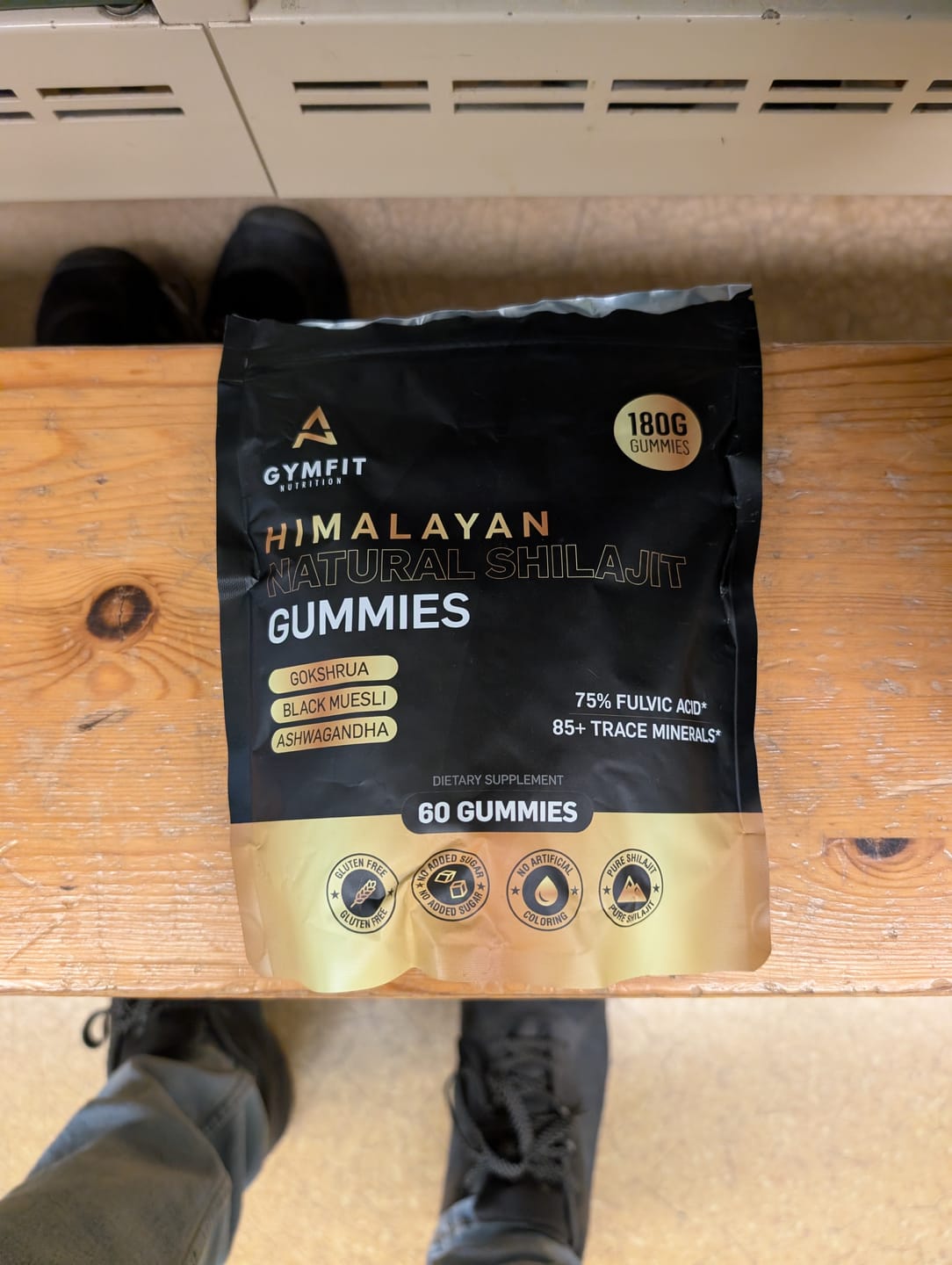 Customer photo review of Gymfit Nutrition Shilajit