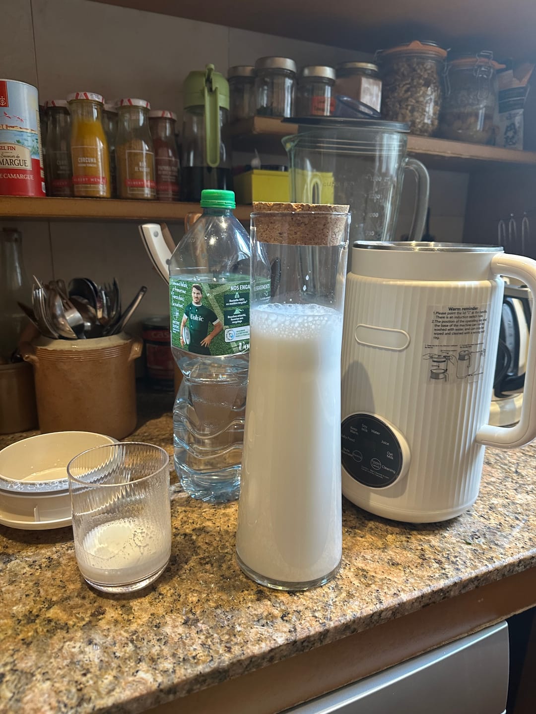 Customer photo review of Machine à Lait Végétaux + Filtre en Inox