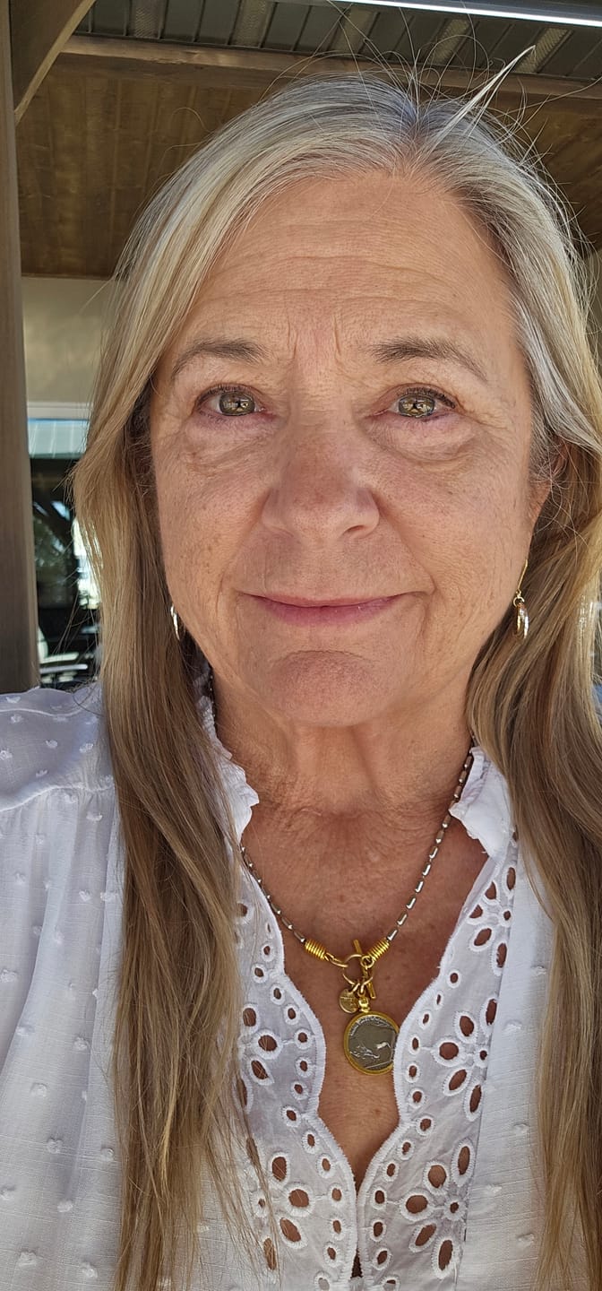 Customer photo review of Buffalo nickel necklace