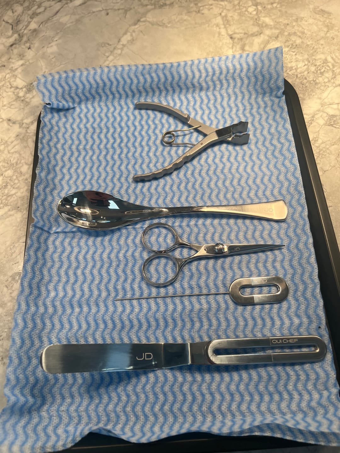 Customer photo review of Medium Offset Tweezers