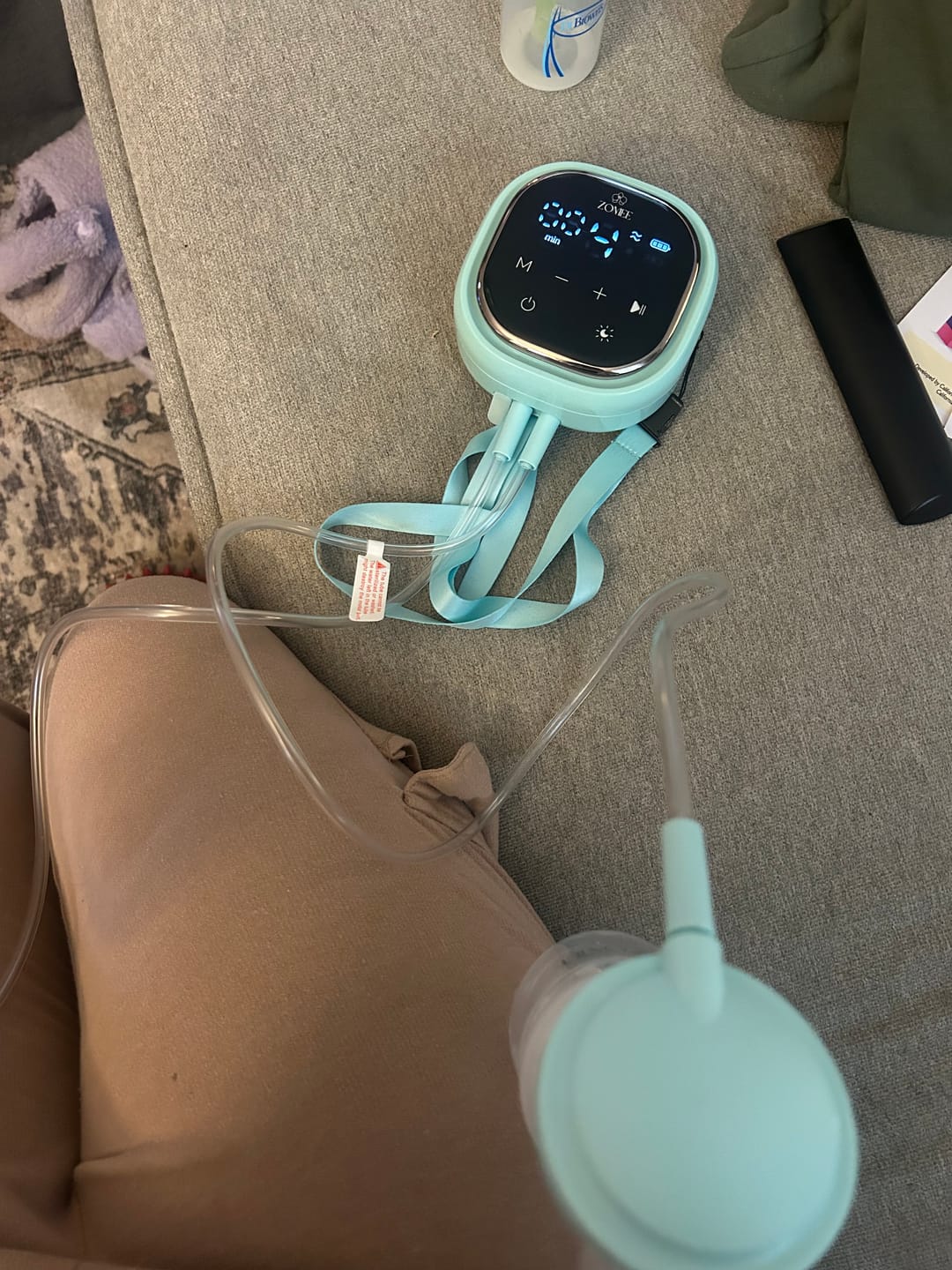 Customer photo review of Zomee Flex Breast Shields