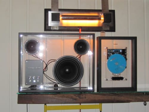 Customer photo review of M1 Music Frame CD Player