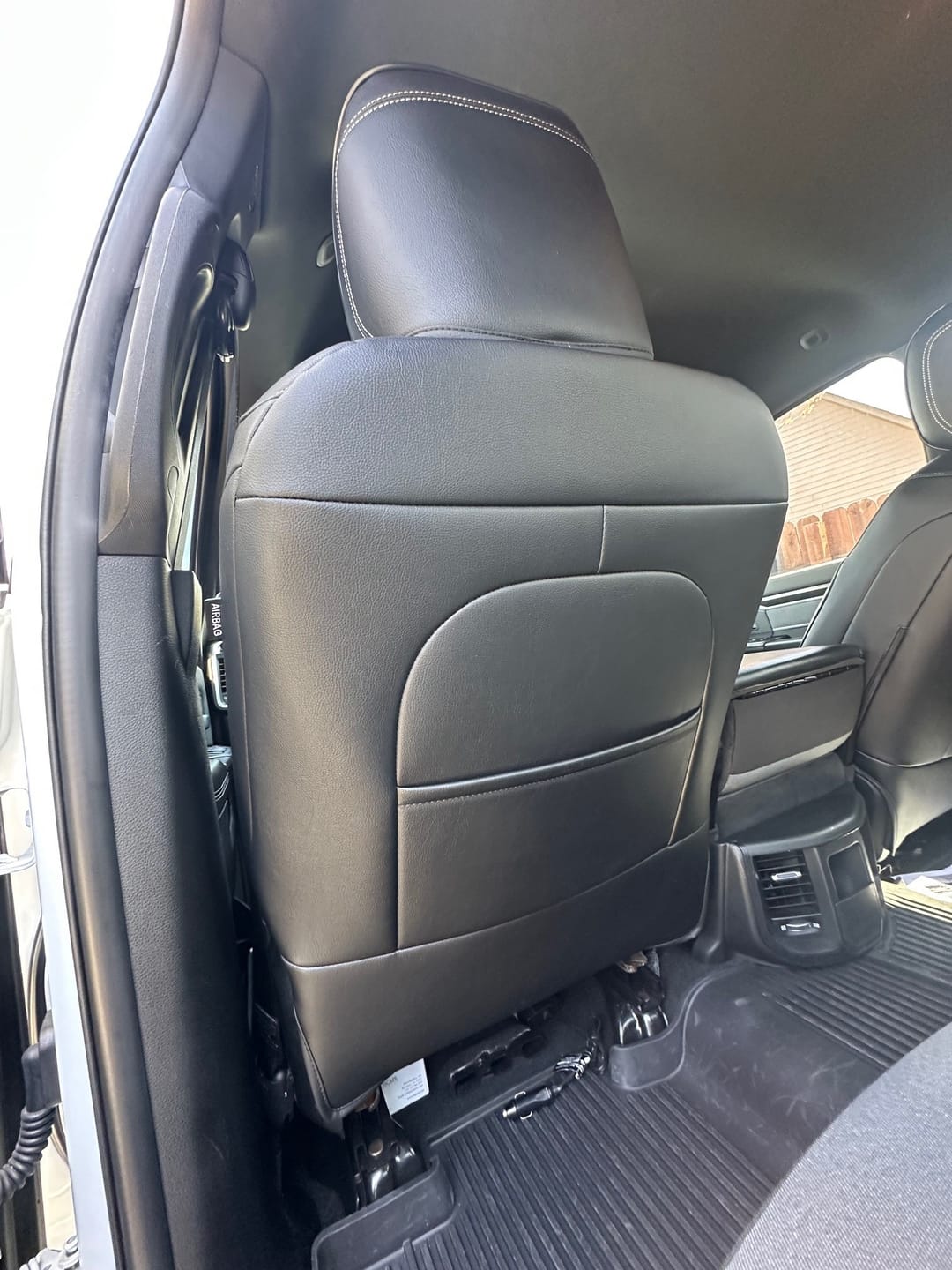 Customer photo review of 2019+ Dodge Ram 2500 3500 Leather Seat Covers (Custom Order)