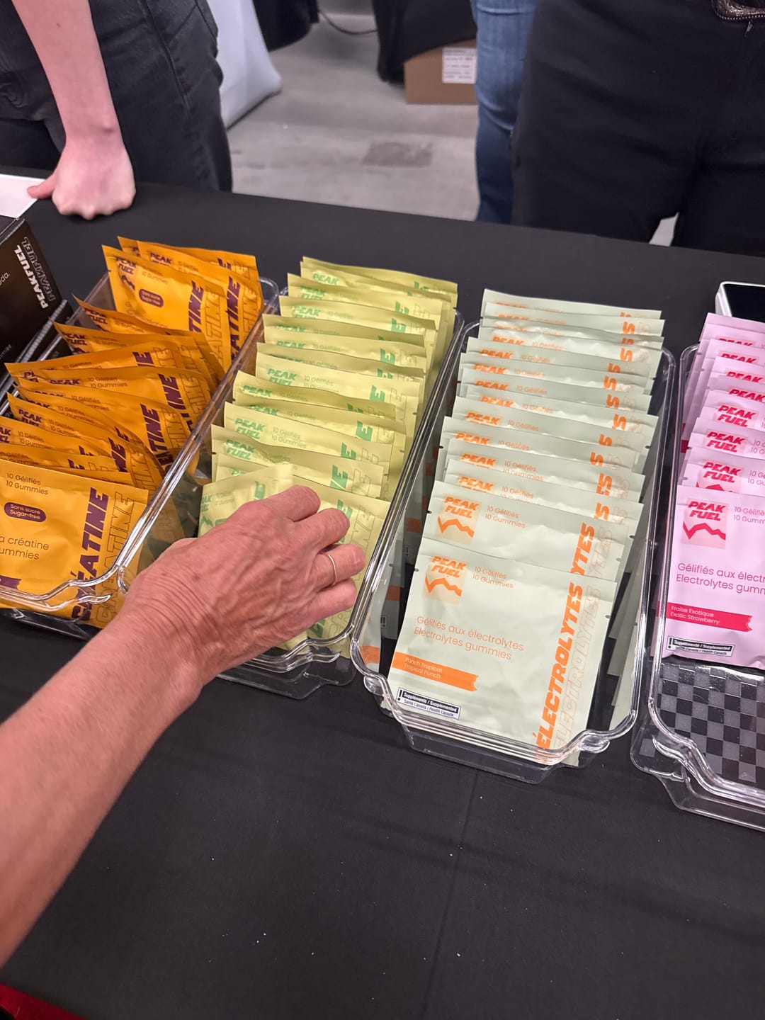 Customer photo review of Gummies à la Créatine - Mangue Cerise Noire