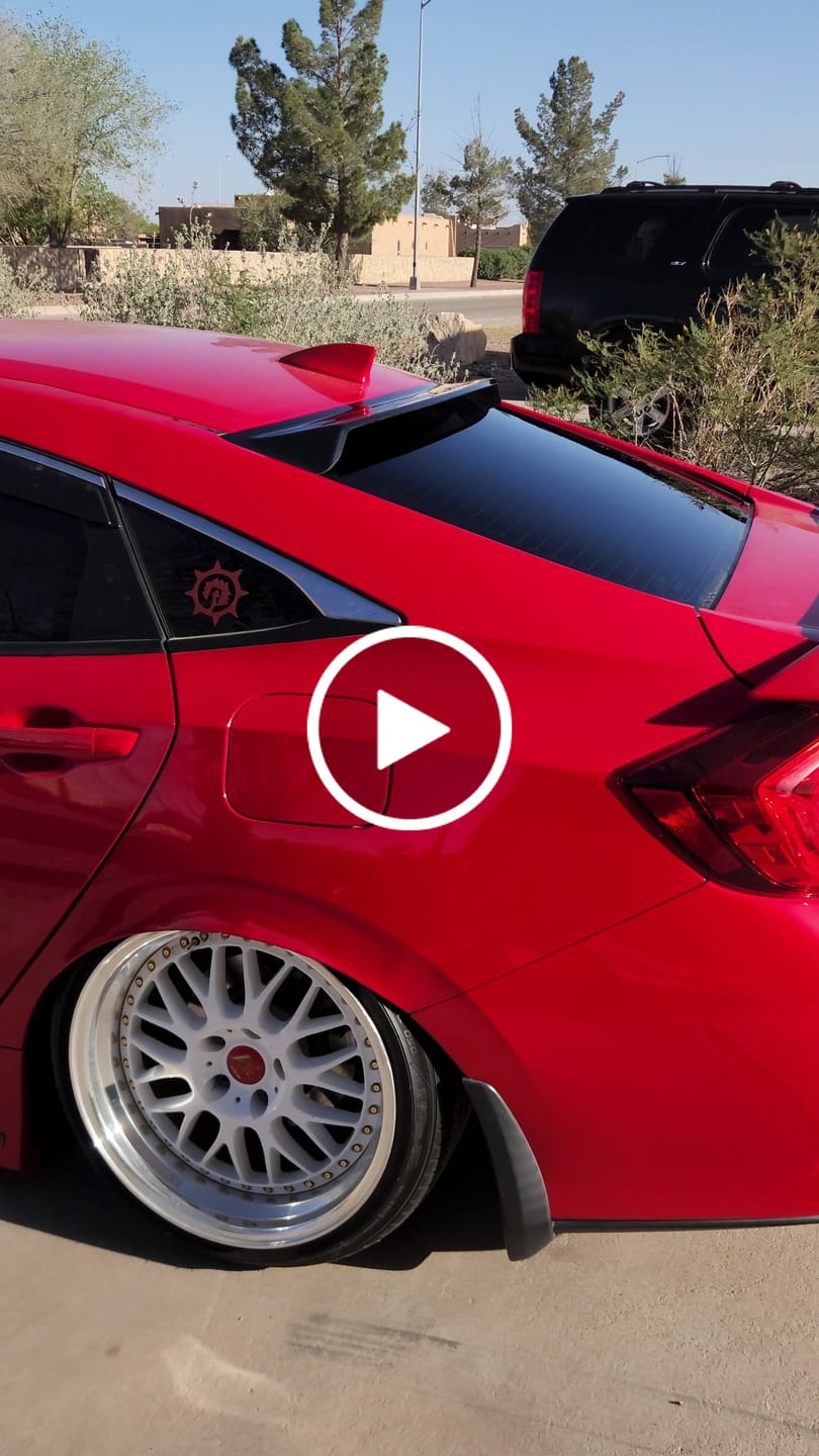 Customer video review of 2016-2021 Honda Civic Sedan Rear Roof Visor