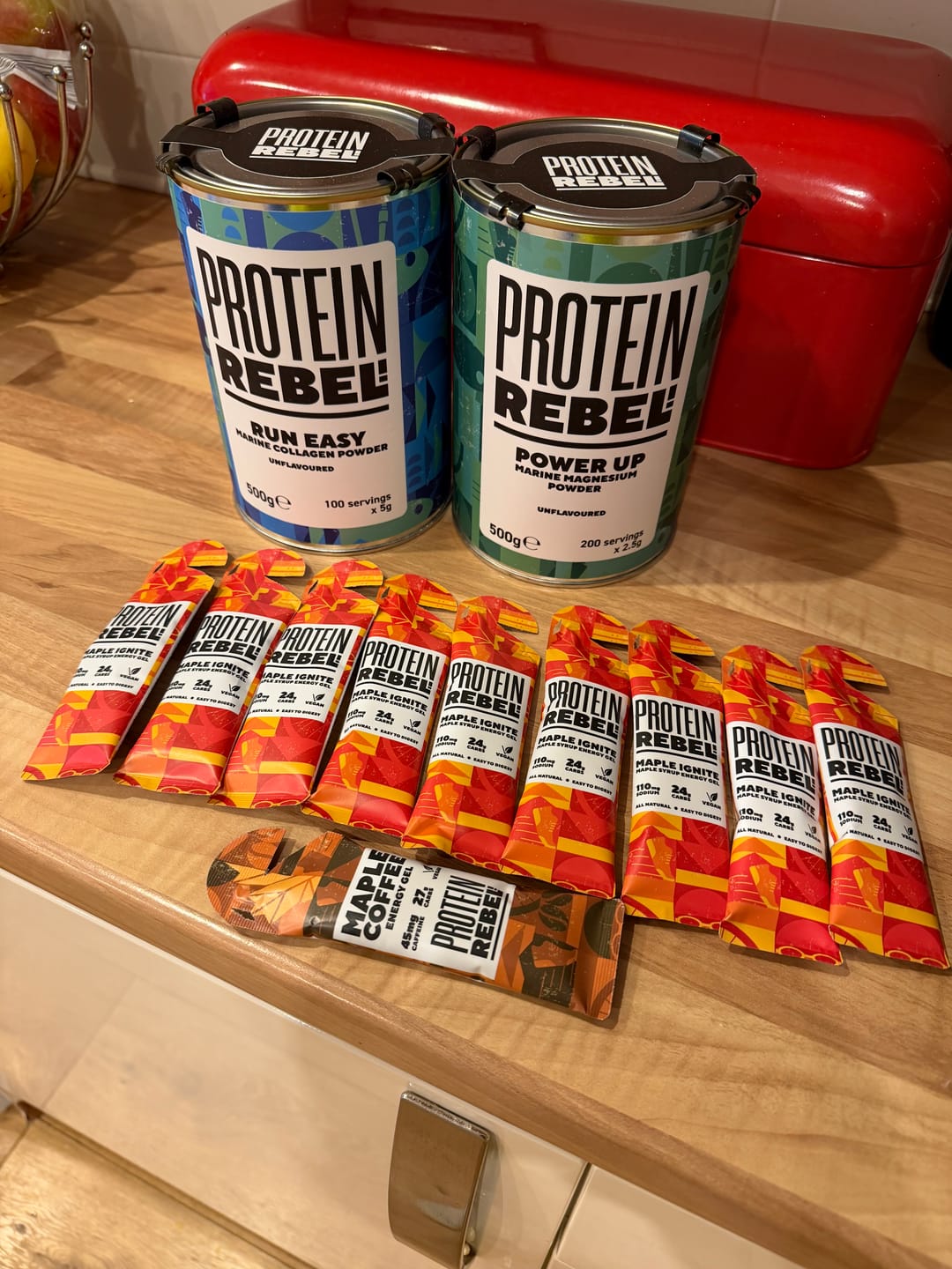 Customer photo review of Maple Energy Gel for Lasting Fuel & Strong Finishes