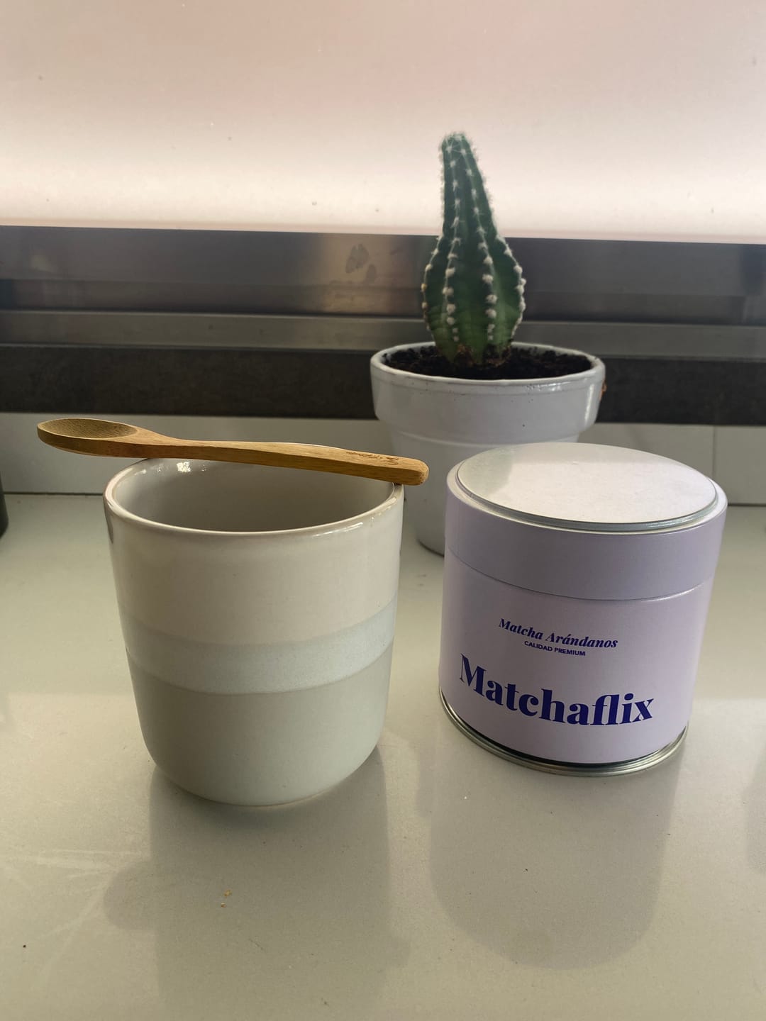 Customer photo review of Té Matcha Premium Arándanos