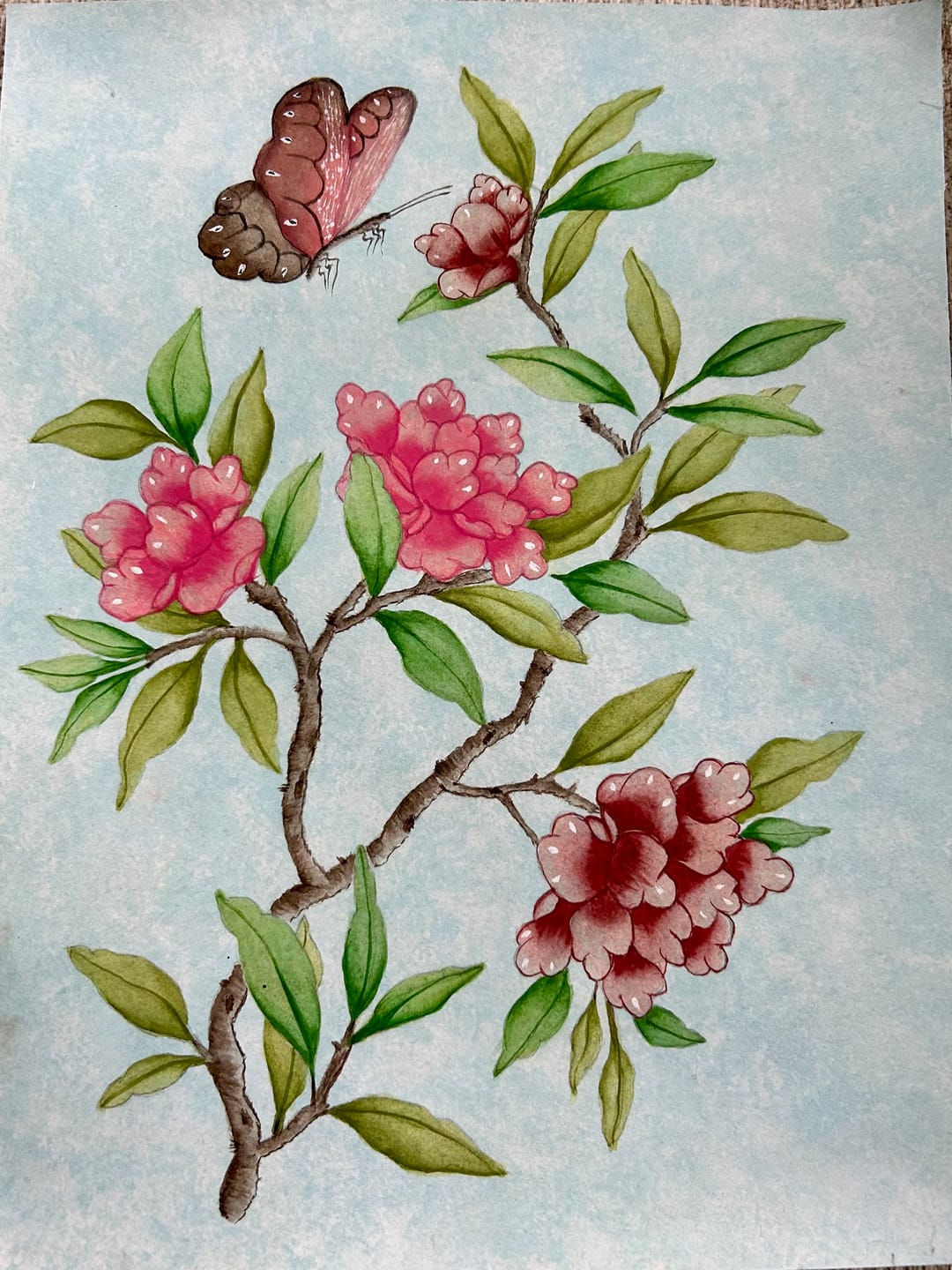 Customer photo review of How To Paint Chinoiserie Art E-Book