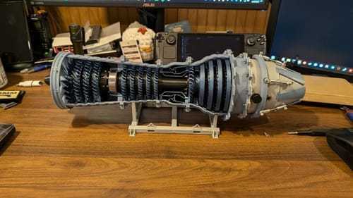 Customer photo review of Turbojet/Turbofan Engine - E01