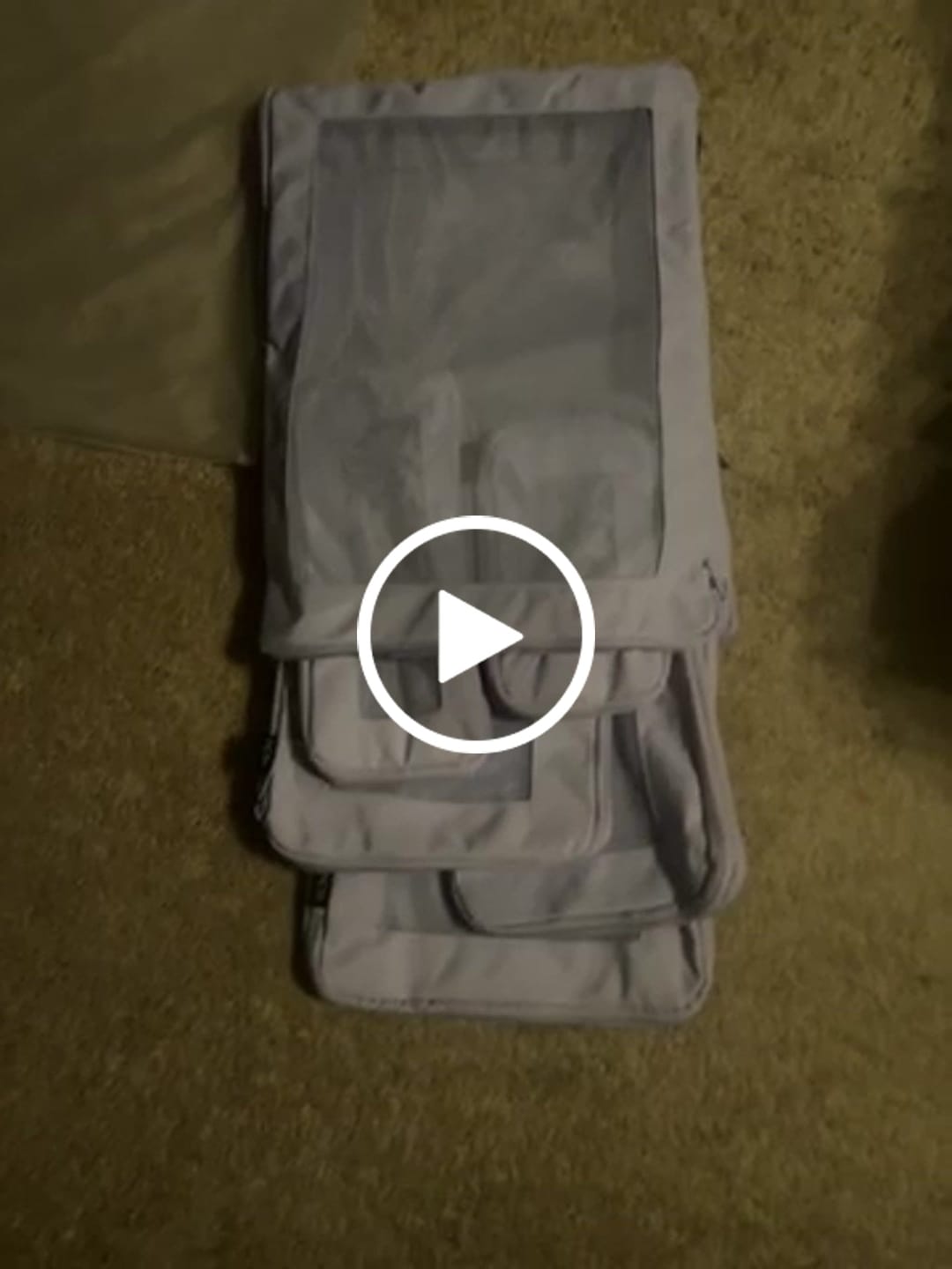 Customer video review of Compressible Packing Cubes (6 Pieces)