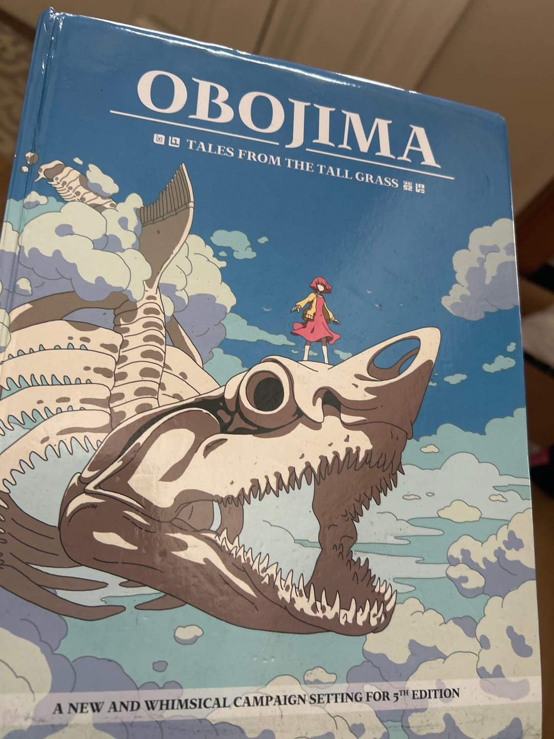 Customer photo review of Obojima: Tales from the Tall Grass – Hardcover 5E Campaign Book