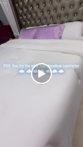 Customer video review of MarshMellow Comforter