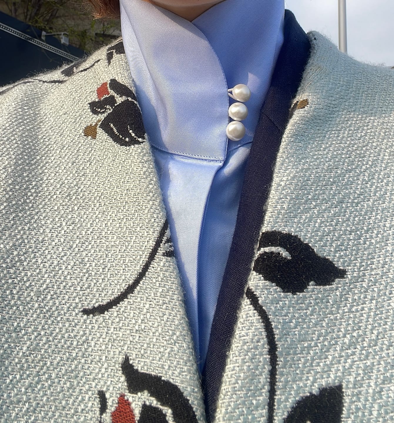 Customer photo review of CAMICIA COREANA AZZURRA