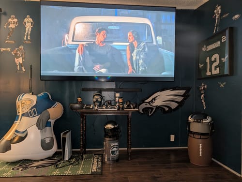 Customer photo review of Philadelphia Eagles Rug