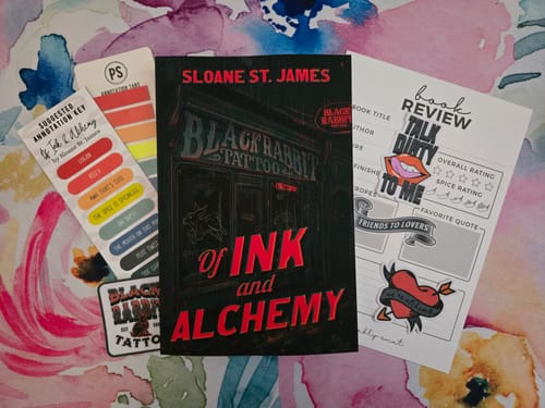 Customer photo review of probably smut book club subscription