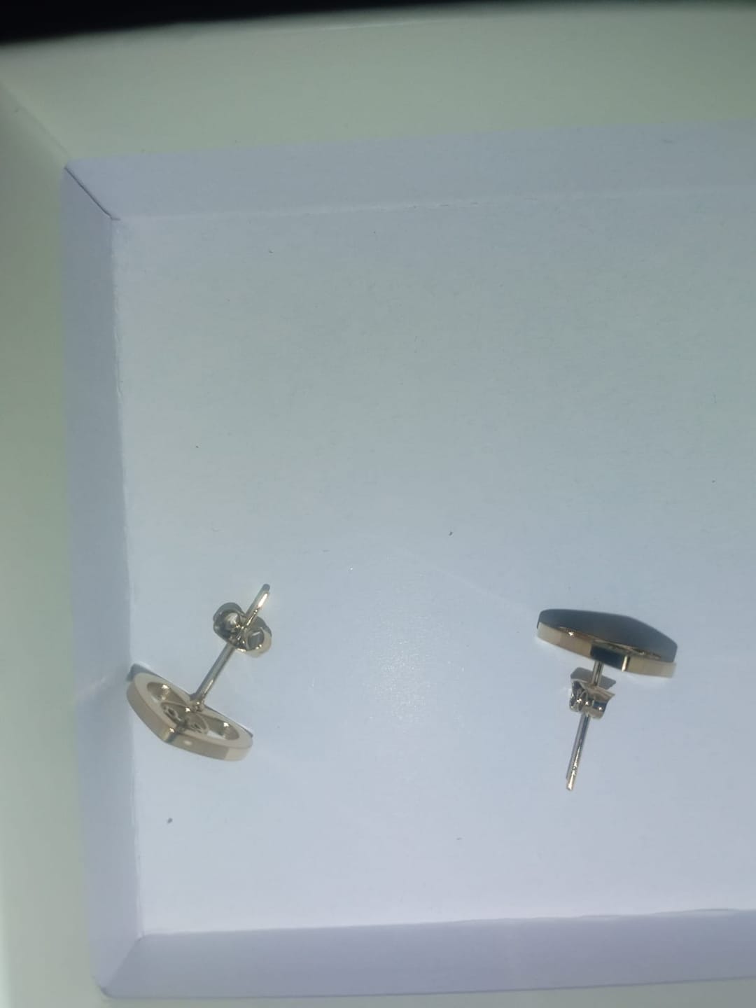 Customer photo review of Gold Thando Studs