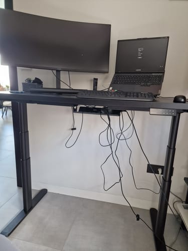 Customer photo review of Maidesite TH2 Pro Plus/EL2 Plus Art-Marco de Escritorio Eléctrico Elevable en Altura