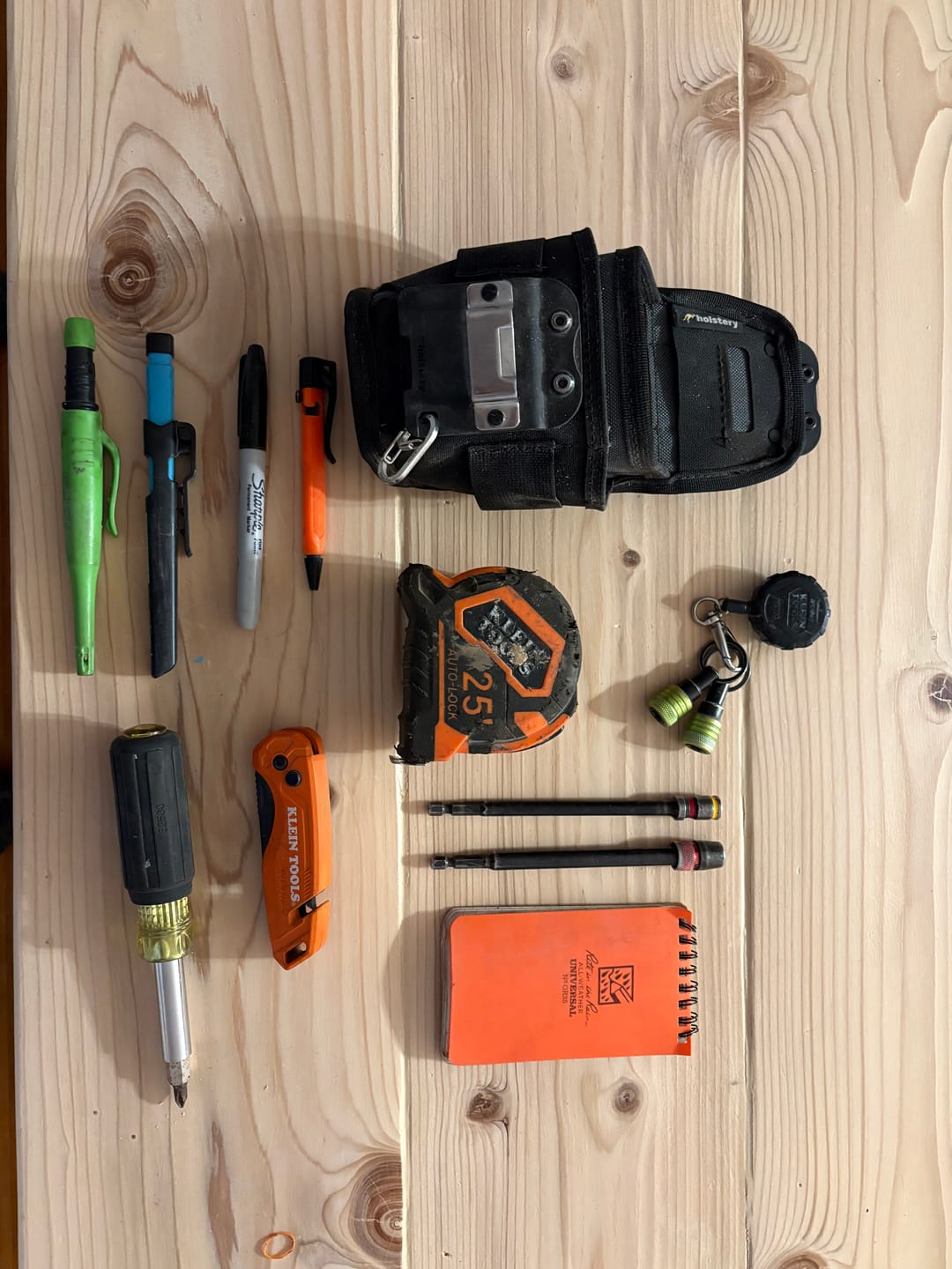 Customer photo review of ModPouch Mini | Clip-On Modular Tool Pouch