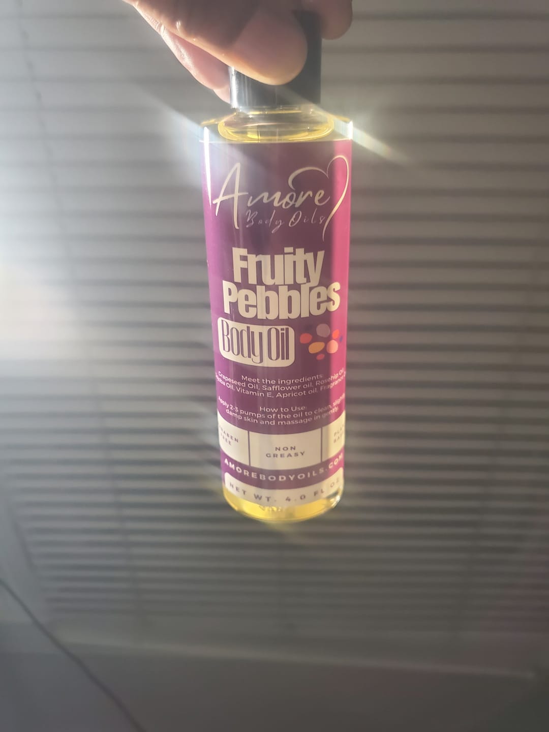 Customer photo review of Fruity Pebbles - Body Oil