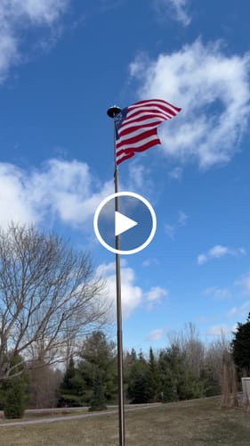 Customer video review of NEW! 1776 to 2026 Betsy Ross Flag - Fully Sewn and Embroidered