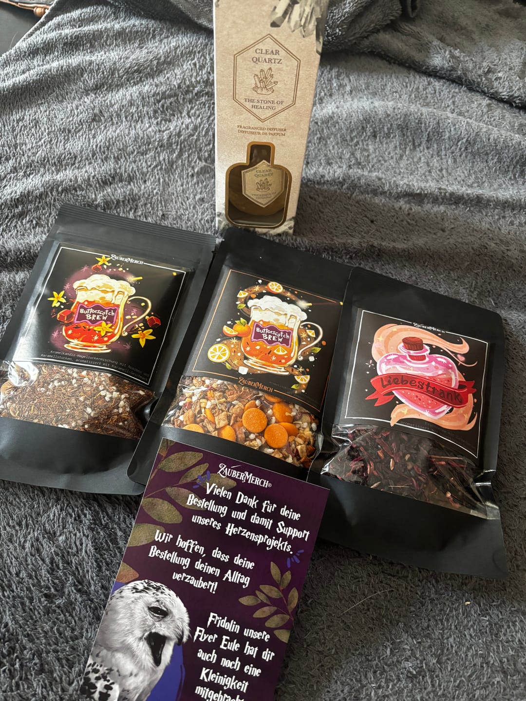 Customer photo review of Liebestrank - Zaubertrank Teemischung 80g