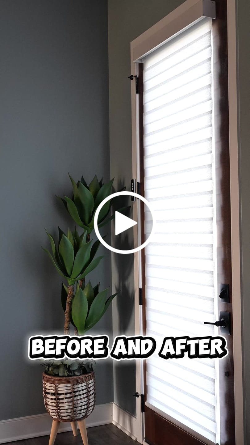 Customer video review of SmartWings Motorized Zebra Shades 60% Blackout Translucent 75mm Eloise