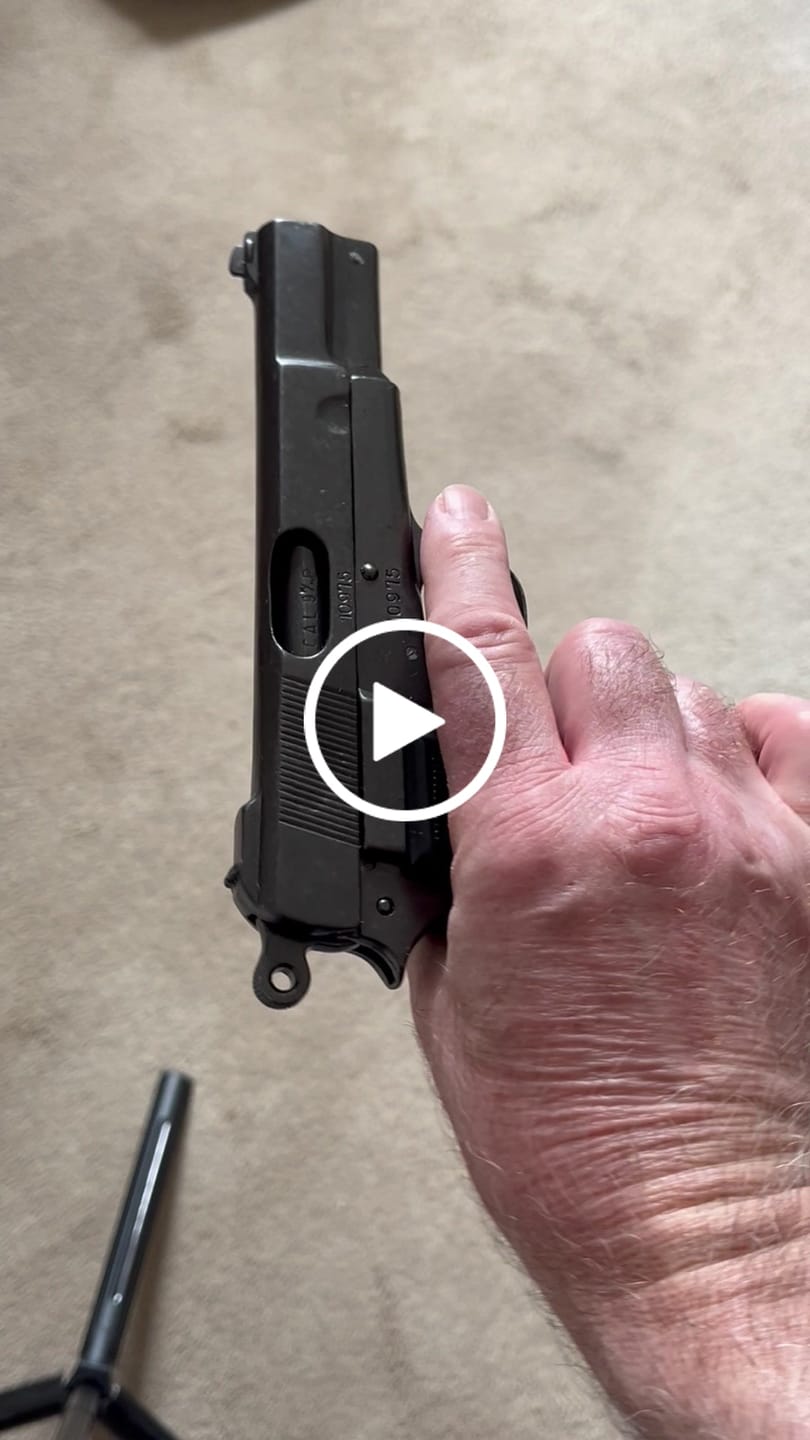 Customer video review of Browning "High Power" Hp35 - British Army Service Pistol 1935-2013