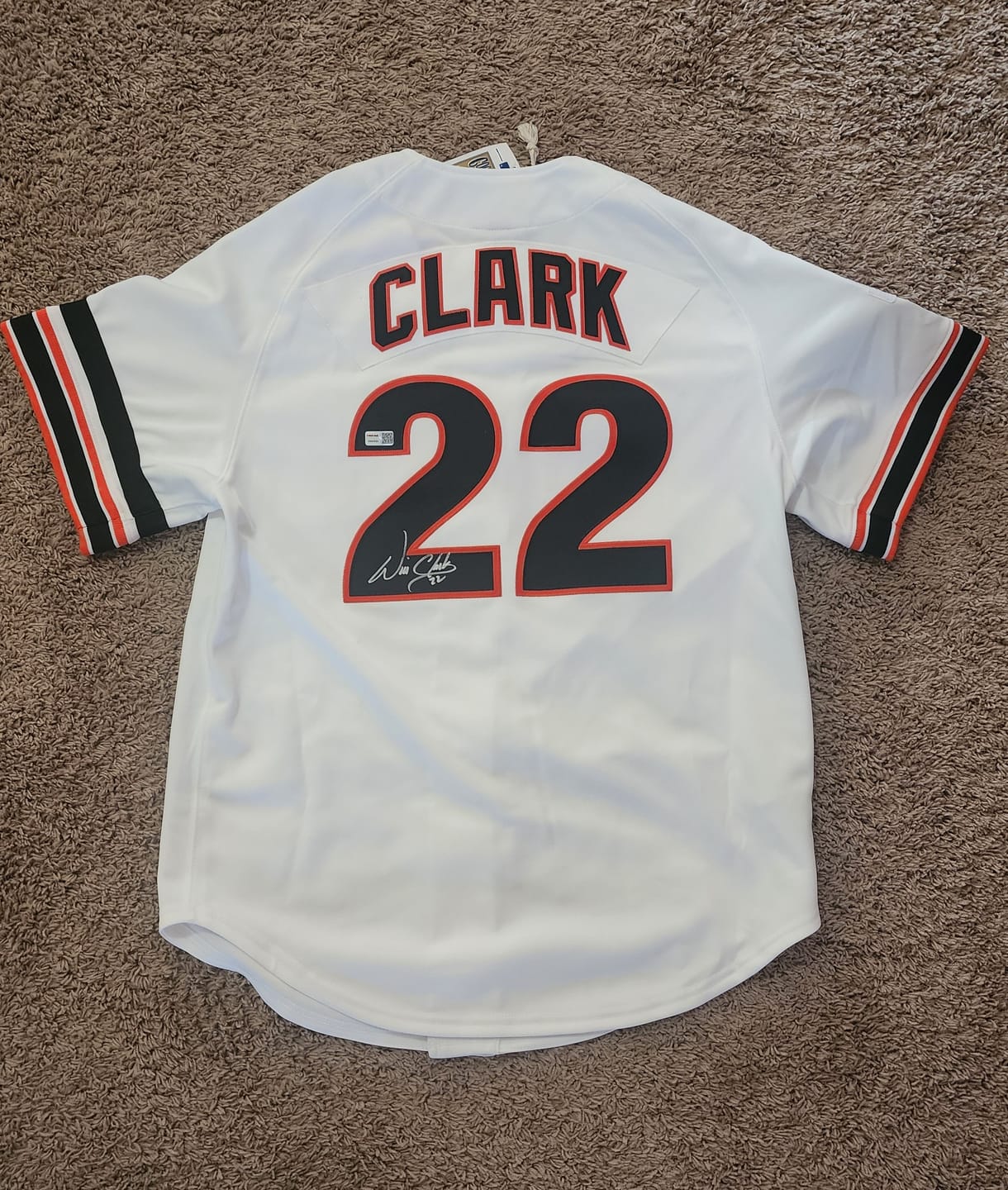 Customer photo review of Will Clark Autograph Signing