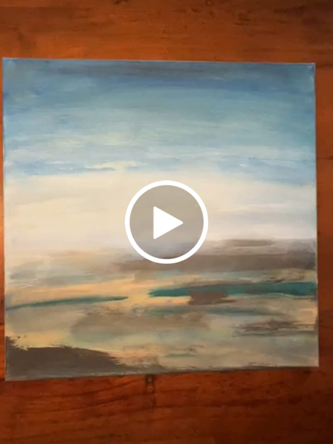 Customer video review of Acrylfarbe - Ozeanblau