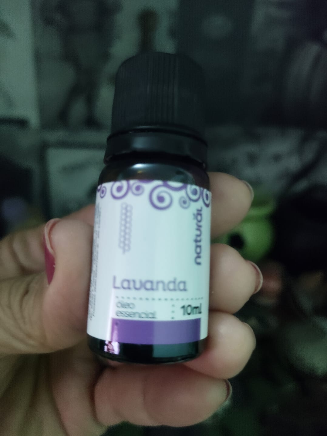 Customer photo review of Óleo Essencial Natural de Alecrim 10ml