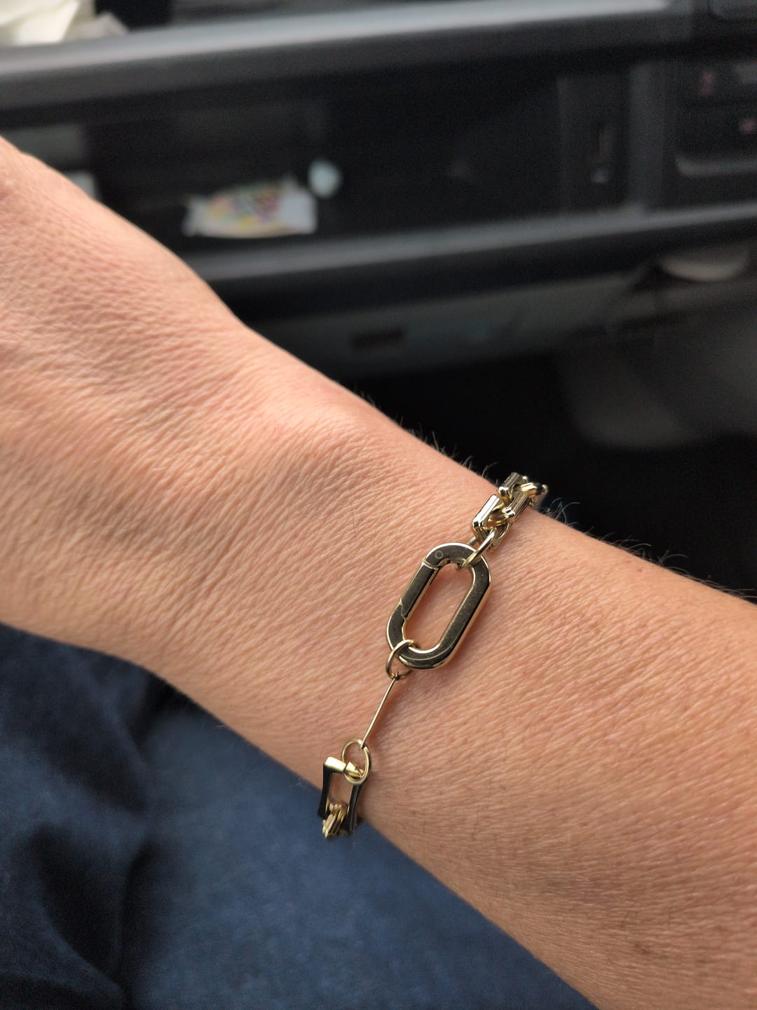 Customer photo review of The Lovers Chain Bracelet