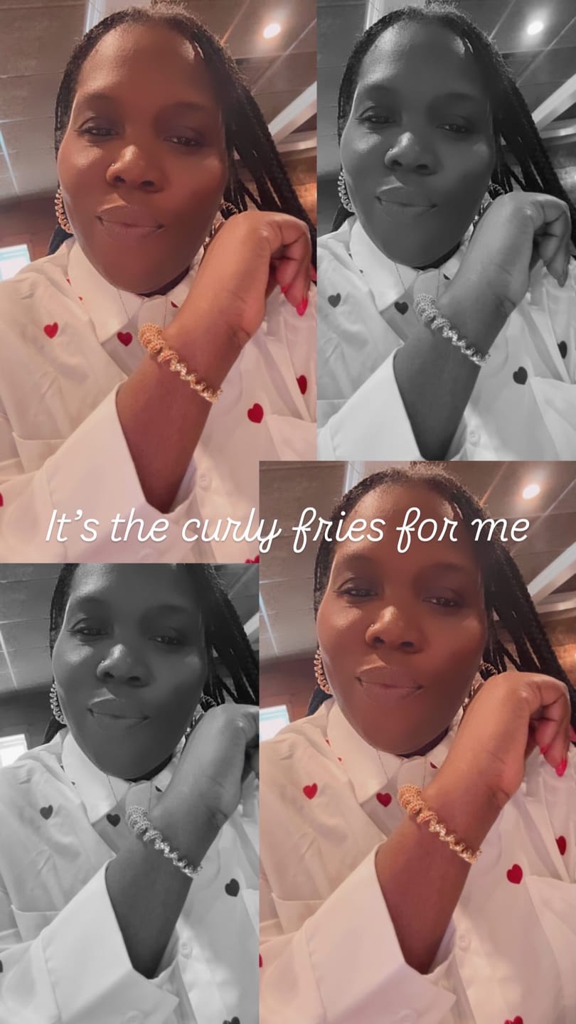 Customer photo review of ONION RING BRACELETS