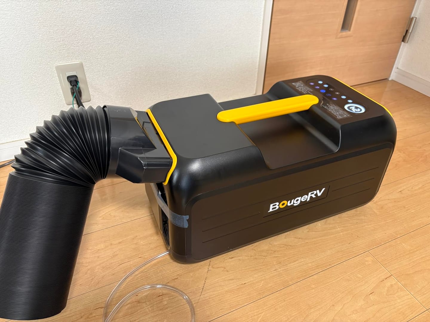 Customer photo review of BougeRV PC35 1kW ポータブルエアコン丨寝苦しい夏に涼しさを