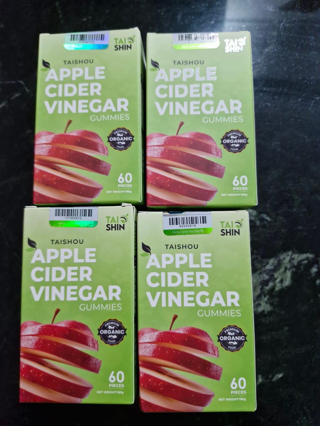 Customer photo review of Taishou Apple Cider Gummies